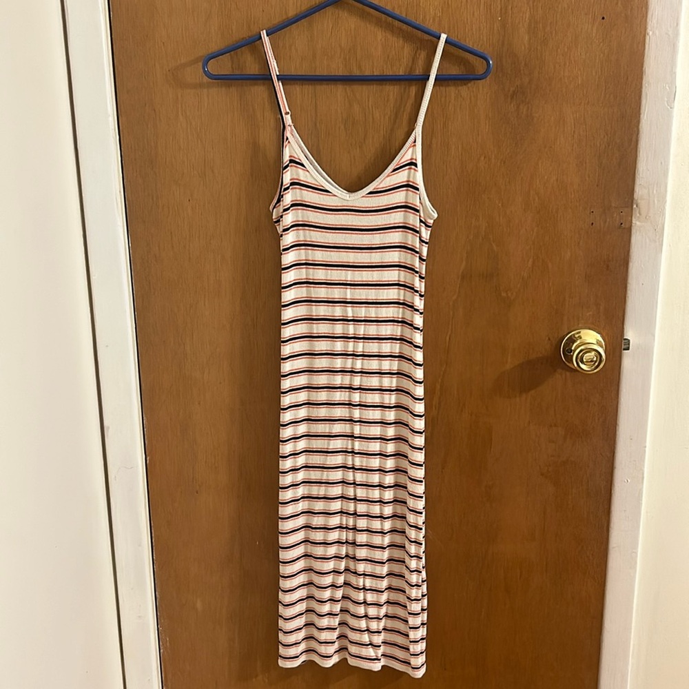 Garage Long Summer Bodycon Striped Dress